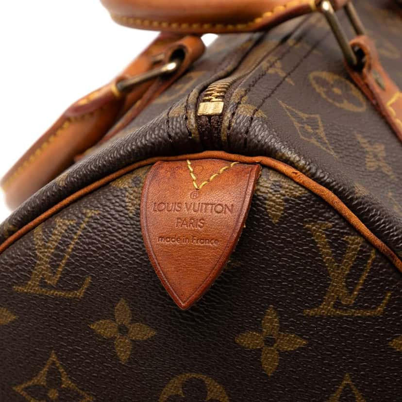 Louis Vuitton Monogram Speedy 30 Brown Good condition - Box View