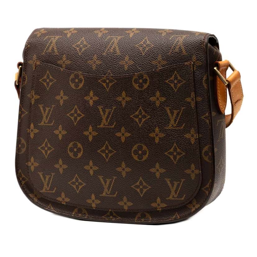 Louis Vuitton Monogram Saint Cloud GM Brown Good condition - Back View