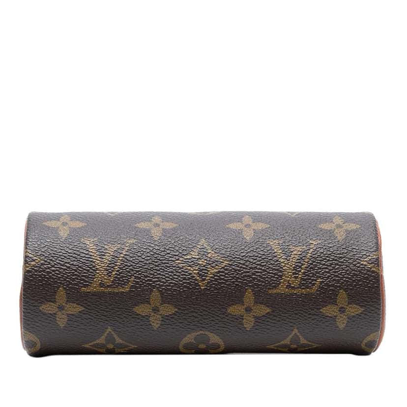 Louis Vuitton Monogram Papillon Pochette Brown Good condition - Inside View