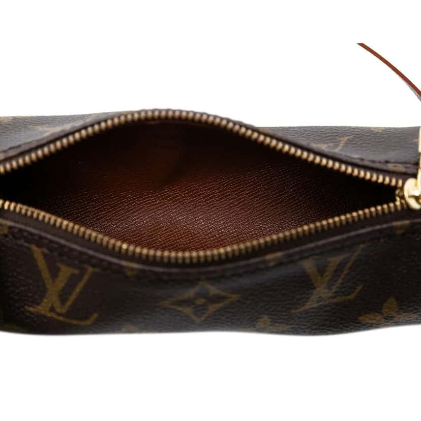 Louis Vuitton Monogram Papillon Pochette Brown Good condition - Model View