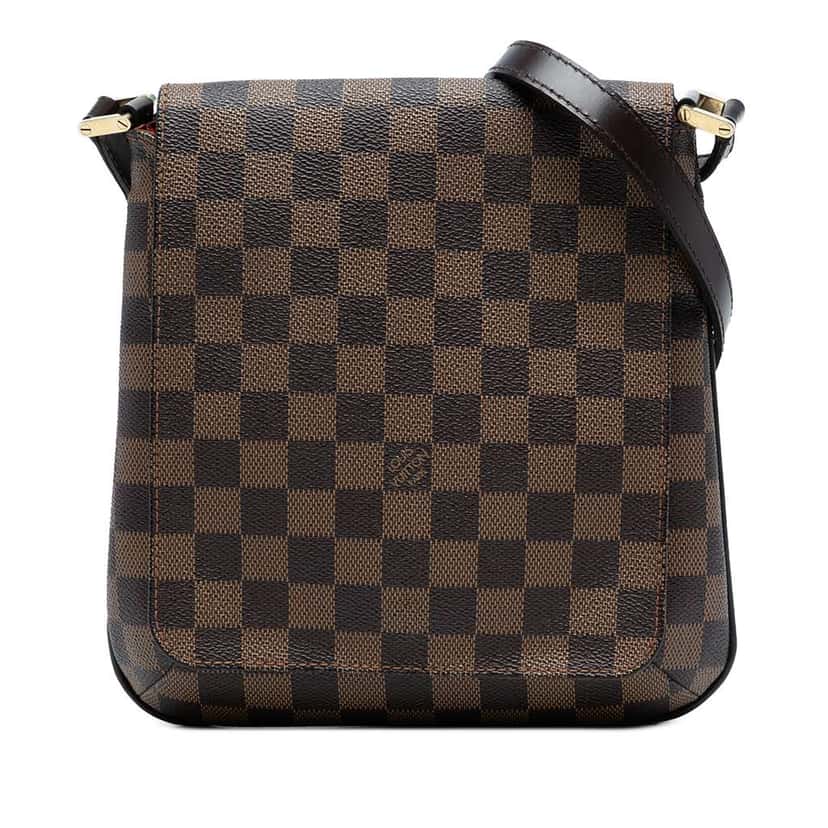 Louis Vuitton Damier Ebene Musette Salsa Long Strap Brown Good condition - Front View