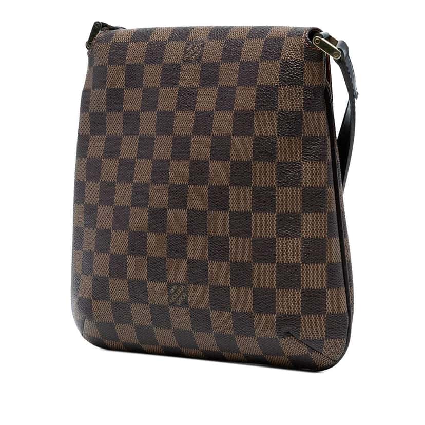 Louis Vuitton Damier Ebene Musette Salsa Long Strap Brown Good condition - Back View