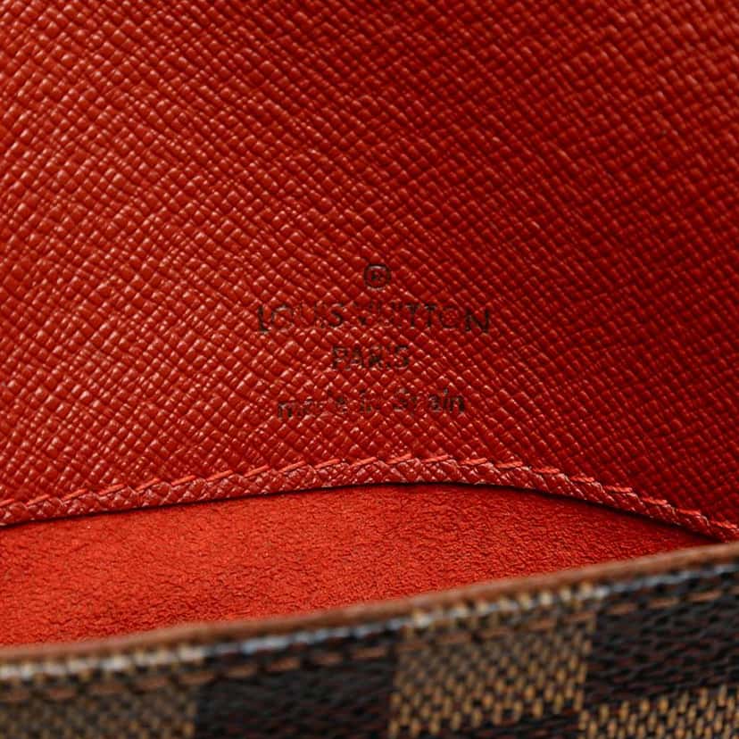 Louis Vuitton Damier Ebene Musette Salsa Long Strap Brown Good condition - Box View