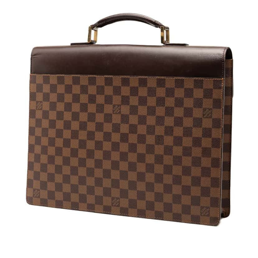 Louis Vuitton Damier Ebene Altona PM Brown Good condition - Back View