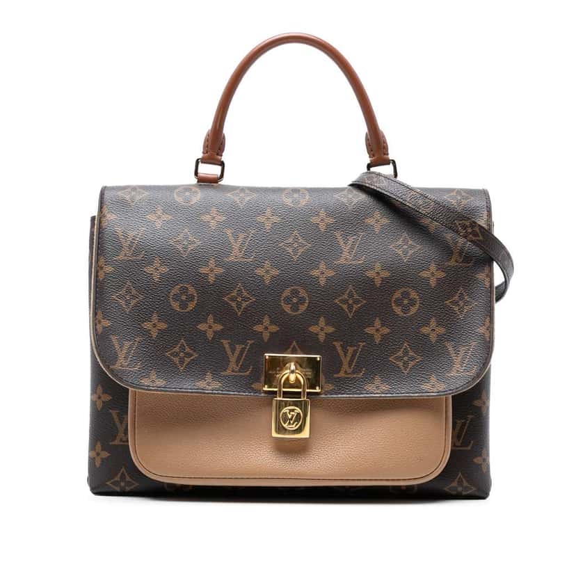Louis Vuitton Monogram Marignan Brown Good condition - Front View