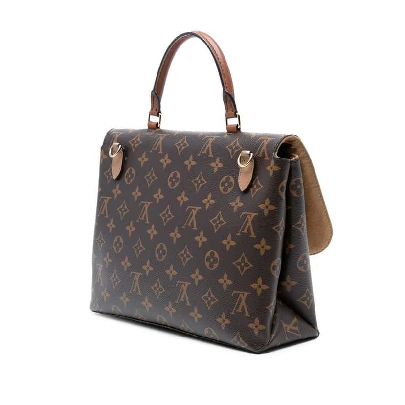 Louis Vuitton Monogram Marignan Brown Good condition - Back View