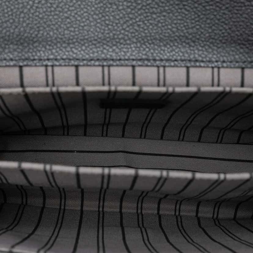 Louis Vuitton Monogram Empreinte Pochette Metis Black Leather Good condition - Model View