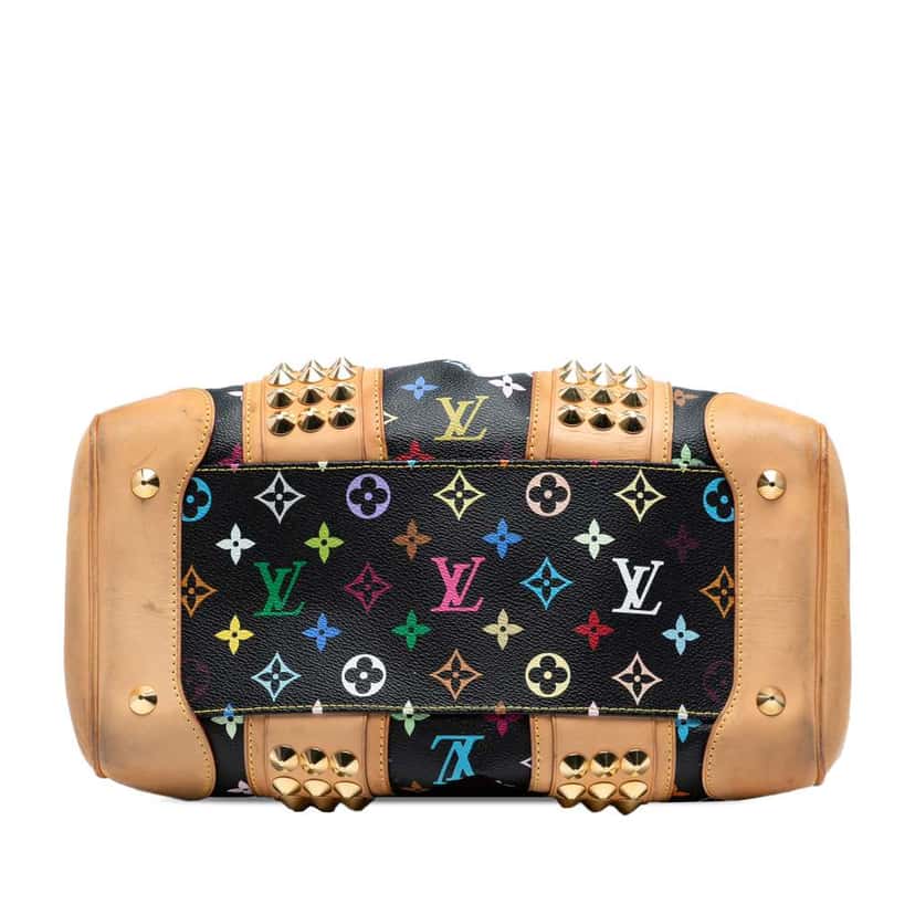 Louis Vuitton Monogram Multicolore Courtney MM Black Good condition - Inside View