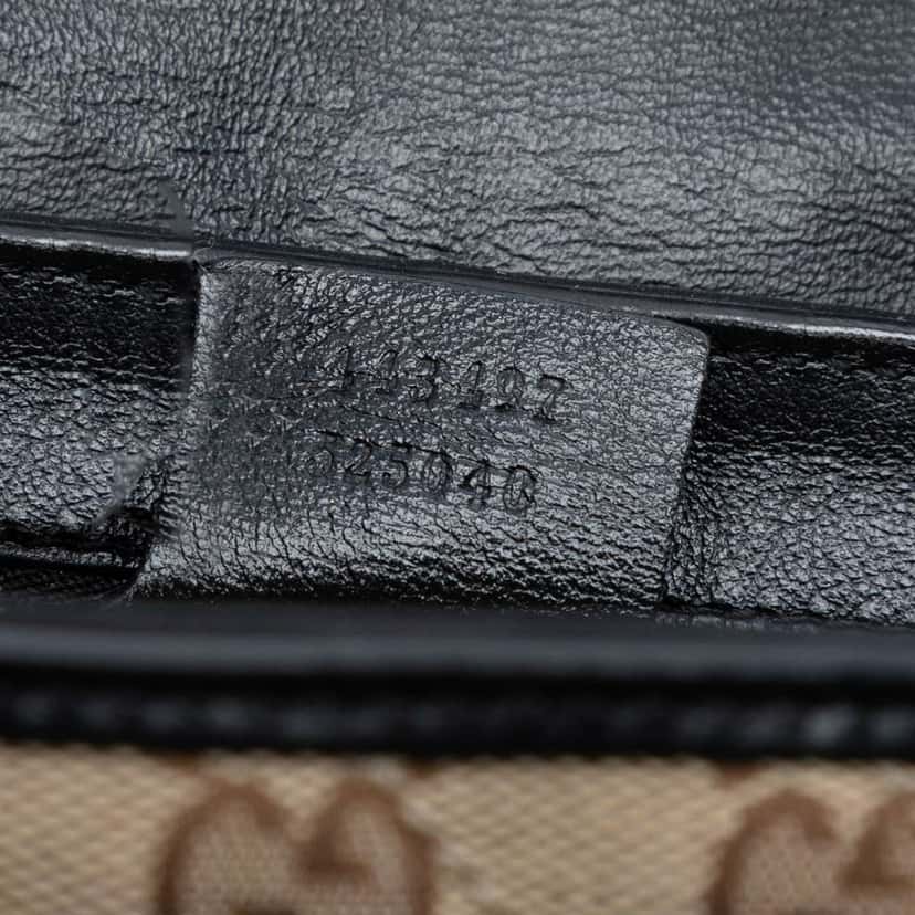 Gucci Medium GG Marmont Matelasse Diagonal GG Canvas Shoulder Bag Brown Canvas Good condition - Box View
