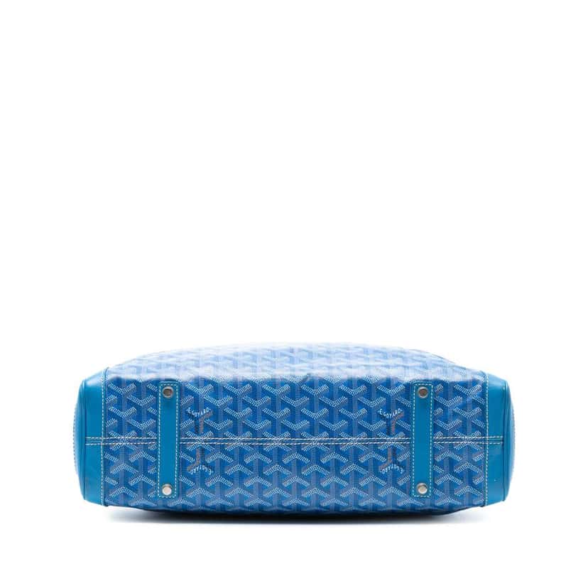 Goyard Goyardine Voltaire Blue Canvas Very good condition - Inside View