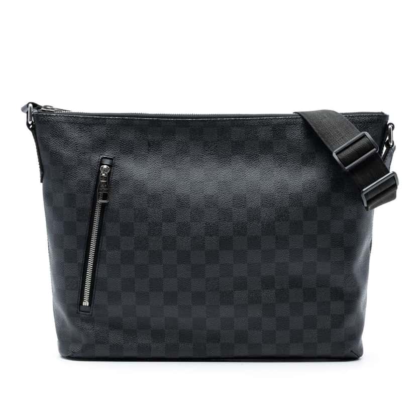 Louis Vuitton Damier Graphite Mick MM Black Good condition - Front View