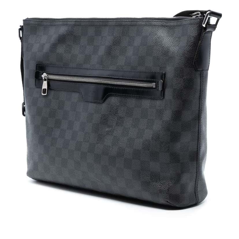 Louis Vuitton Damier Graphite Mick MM Black Good condition - Back View
