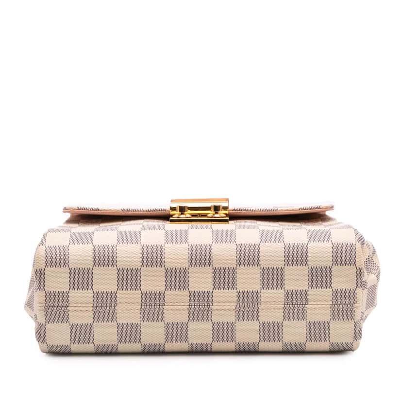Louis Vuitton Damier Azur Croisette White Canvas Good condition - Inside View