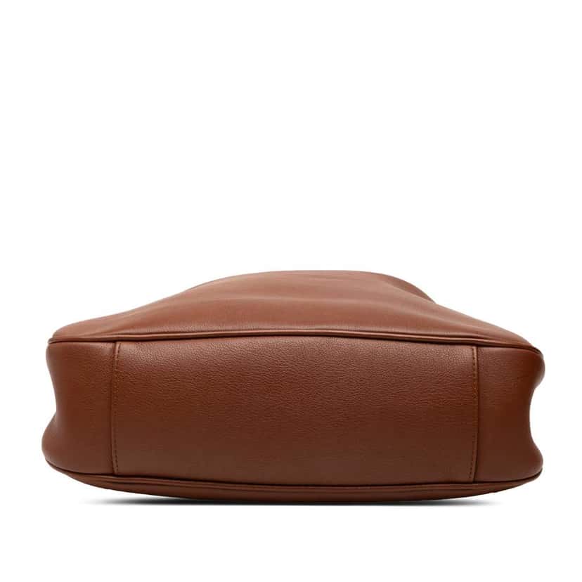 Gucci Medium Leather Bamboo Diana Satchel Brown Leather Good condition - Inside View