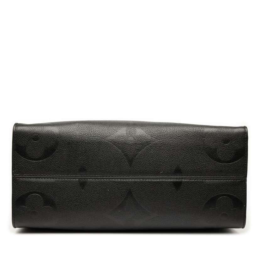 Louis Vuitton Monogram Empreinte Onthego MM Black Leather Good condition - Inside View