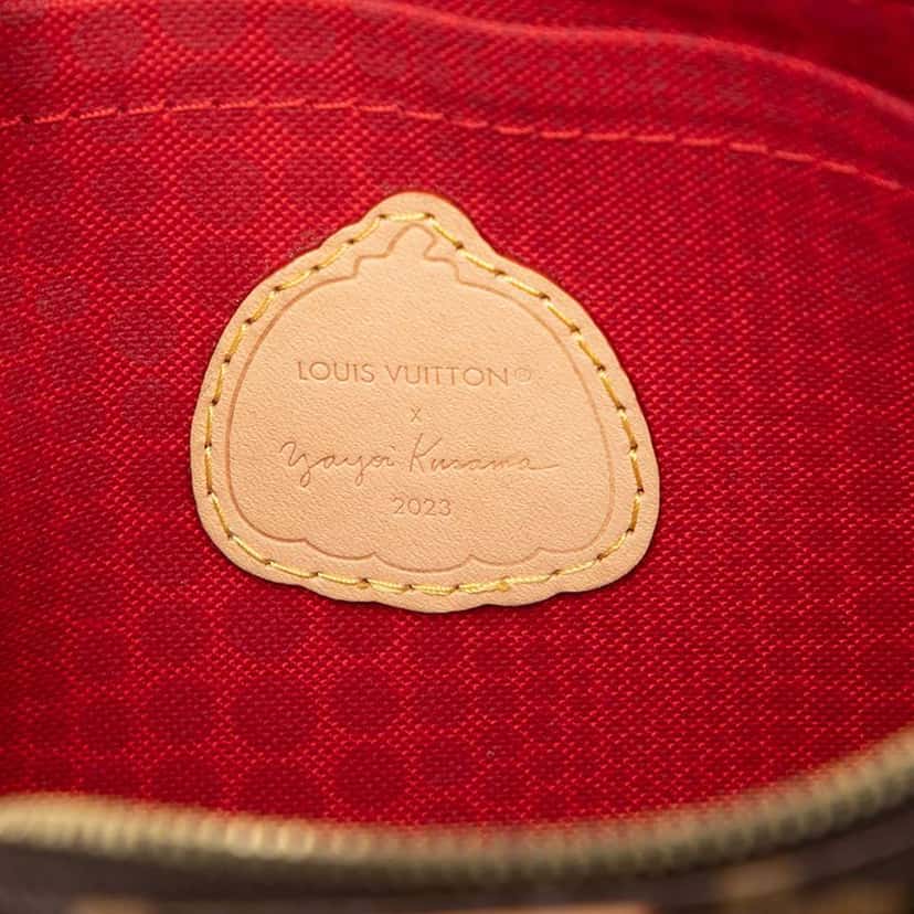 Louis Vuitton Yayoi Kusama Monogram Painted Dots Multi Pochette Accessoires Brown Good condition - Box View