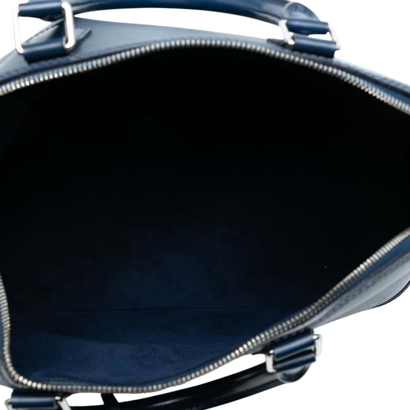 Louis Vuitton Epi Alma GM Blue Leather Good condition - Model View