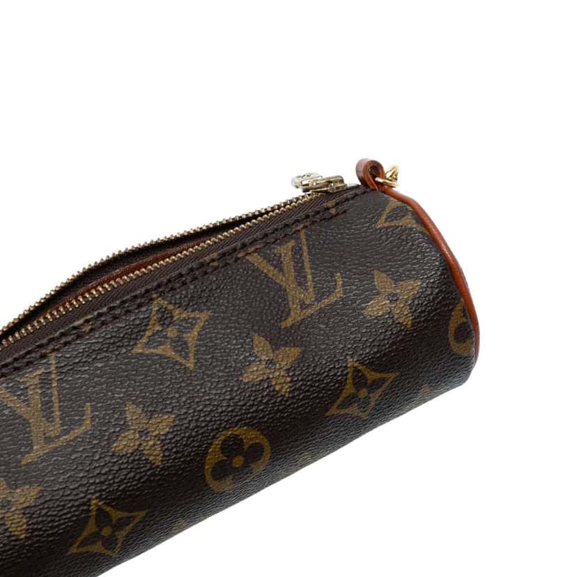 Louis Vuitton Monogram Papillon Pochette Brown Good condition - Box View
