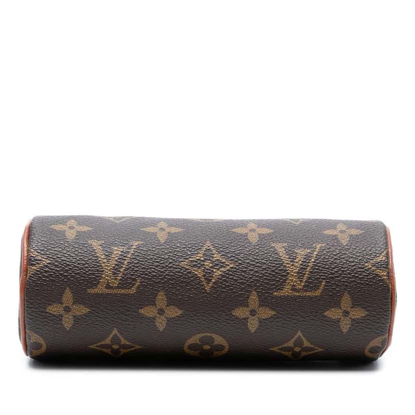Louis Vuitton Monogram Papillon Pochette Brown Good condition - Inside View
