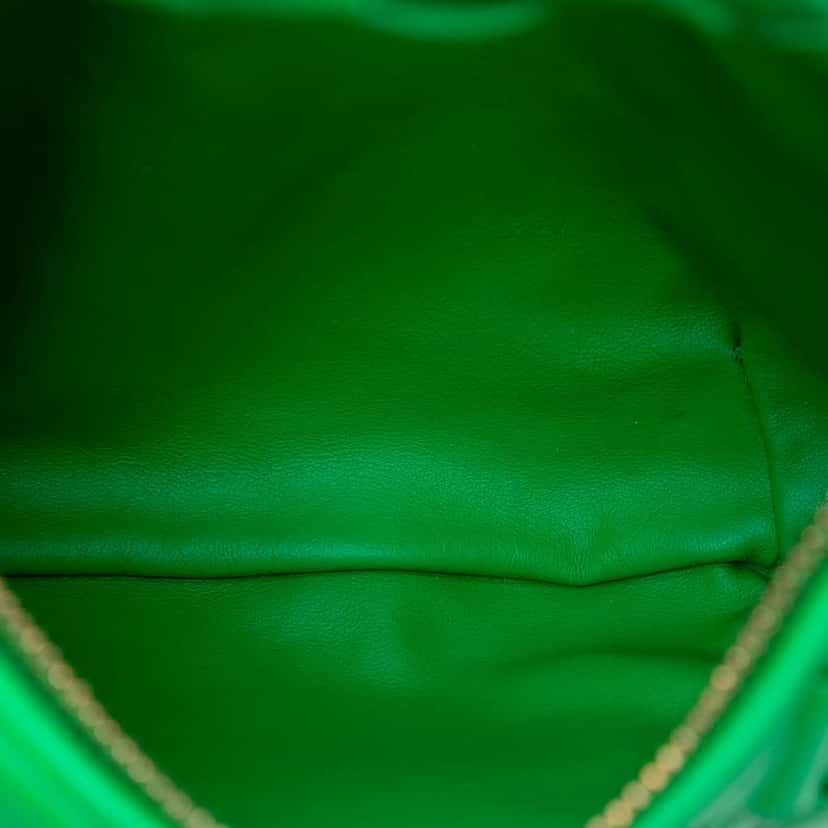 Bottega Veneta Mini Nappa Intrecciato Jodie Green Leather Very good condition - Model View