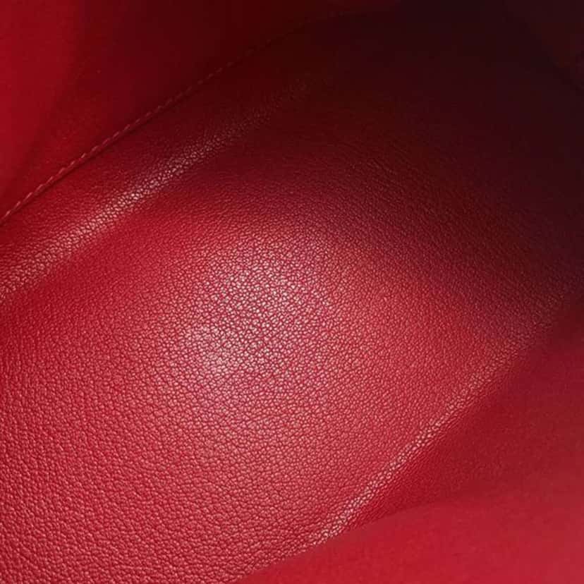 Hermès Togo Berlingot 23 Red Leather Good condition - Box View
