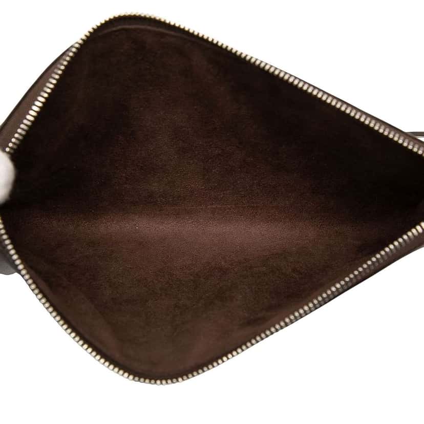 Louis Vuitton Epi Pochette Accessoires Brown Leather Good condition - Model View