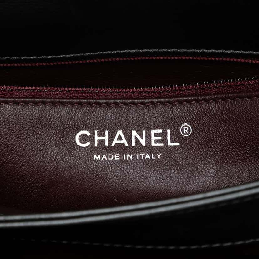 Chanel Quilted Metallic Lambskin Trendy CC Flap Grey Leather Good condition - Box View