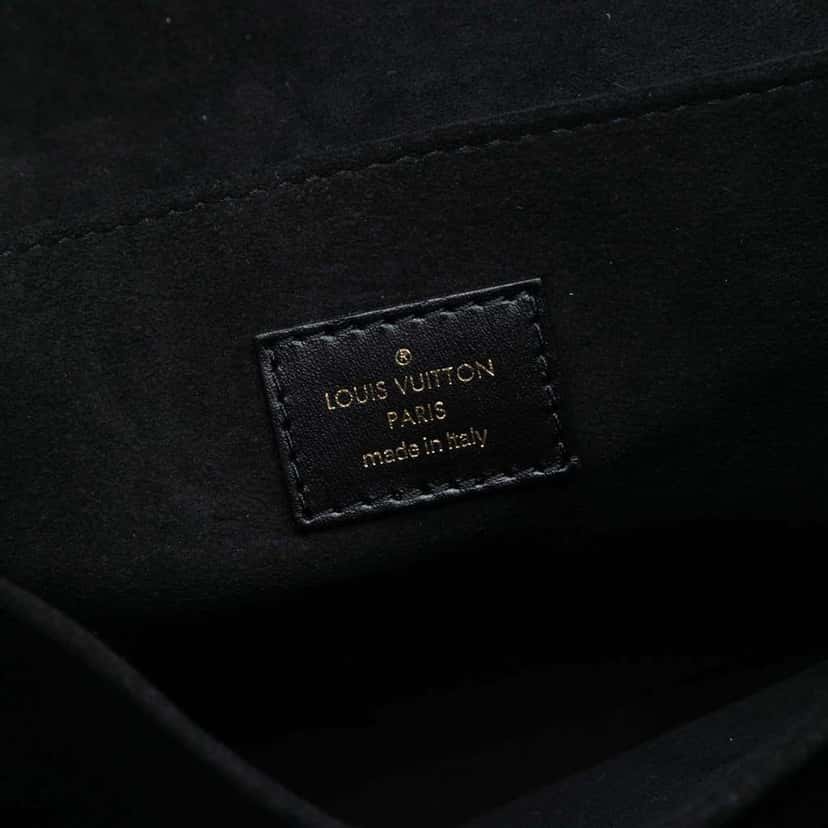 Louis Vuitton Monogram Jacquard Since 1854 Pochette Metis Black Canvas Good condition - Model View