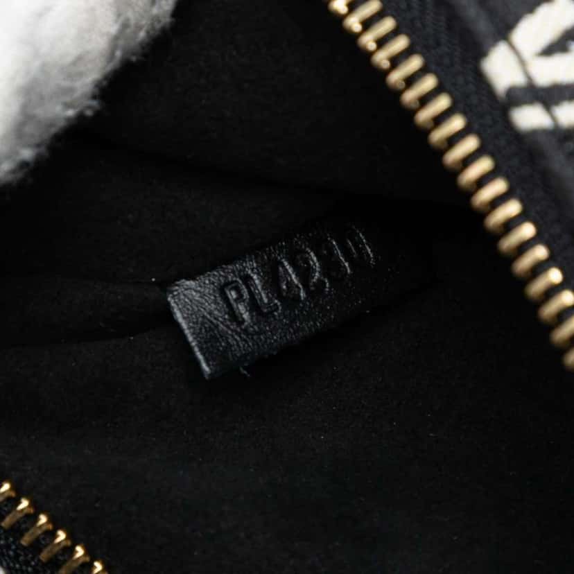 Louis Vuitton Monogram Jacquard Since 1854 Pochette Metis Black Canvas Good condition - Box View