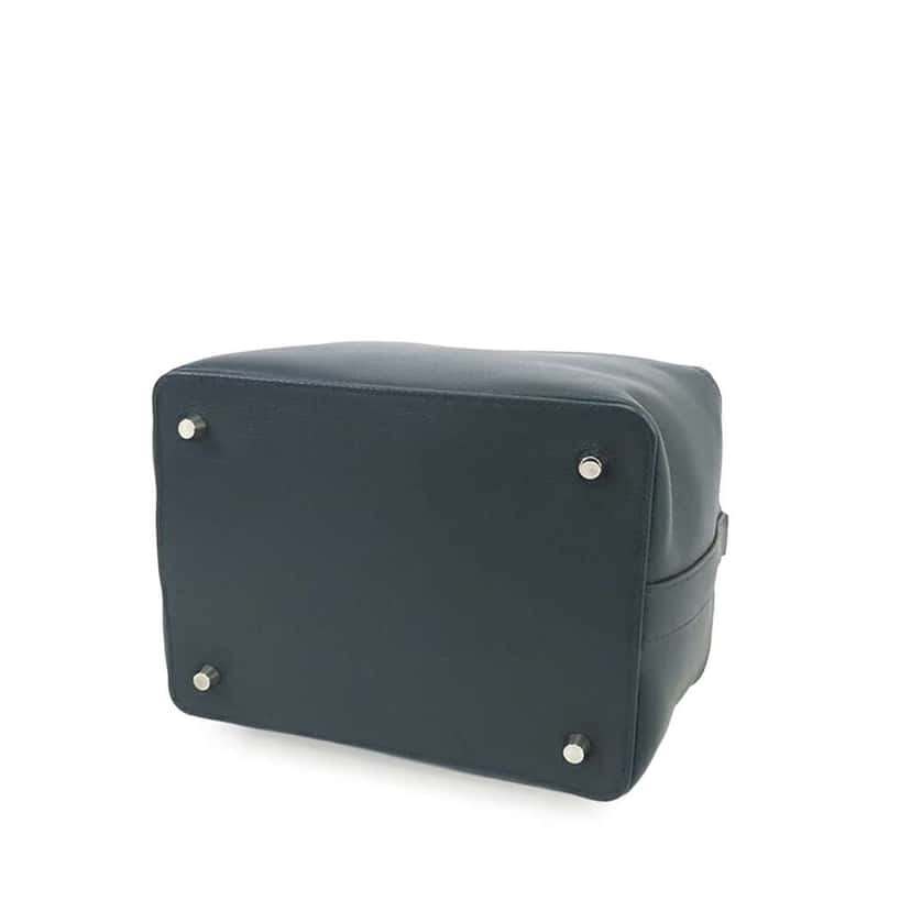 Hermès Evercolor Toolbox 20 Blue Leather Good condition - Inside View