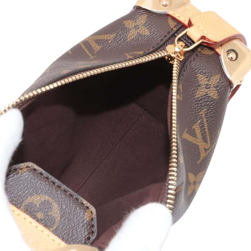 Louis Vuitton Monogram Side Trunk PM Brown Good condition - Inside View