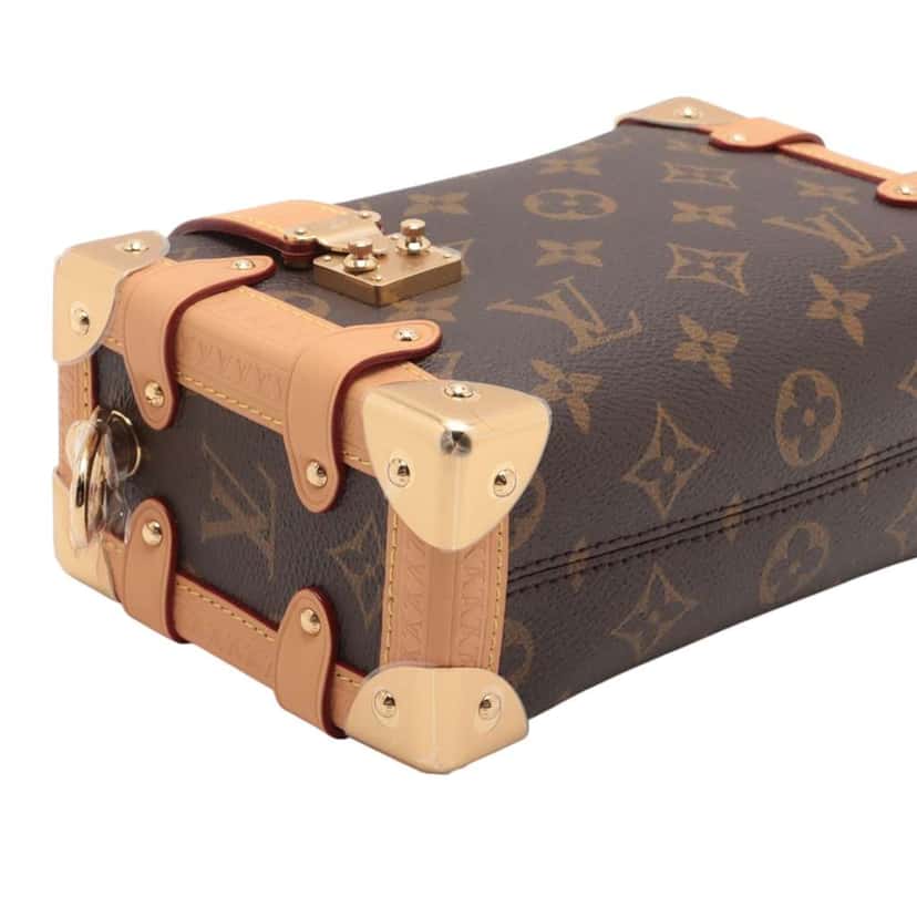 Louis Vuitton Monogram Side Trunk PM Brown Good condition - Box View