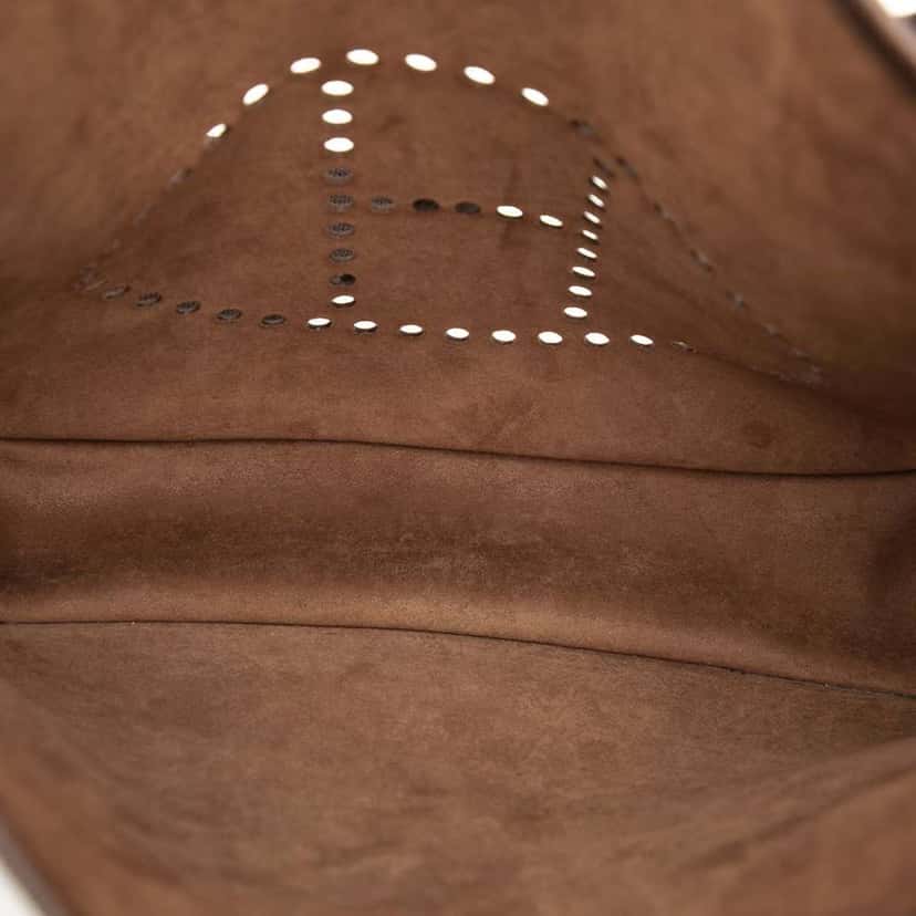 Hermès Epsom Evelyne II GM Brown Leather Good condition - Model View