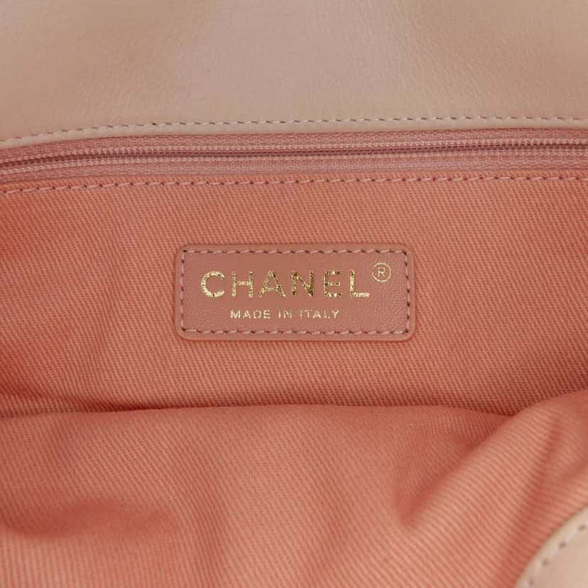 Chanel Jumbo Quilted Calfskin Triple Stitched Flap Brown Leather Good condition - Box View