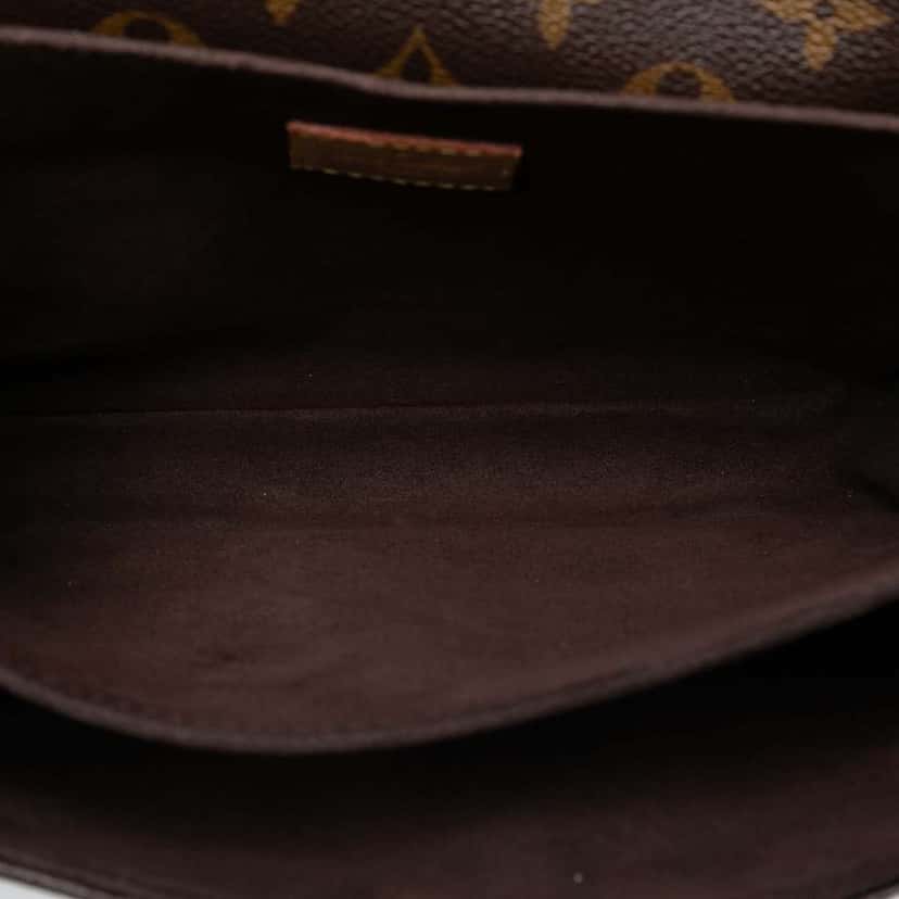 Louis Vuitton Monogram Pochette Metis Brown Good condition - Model View