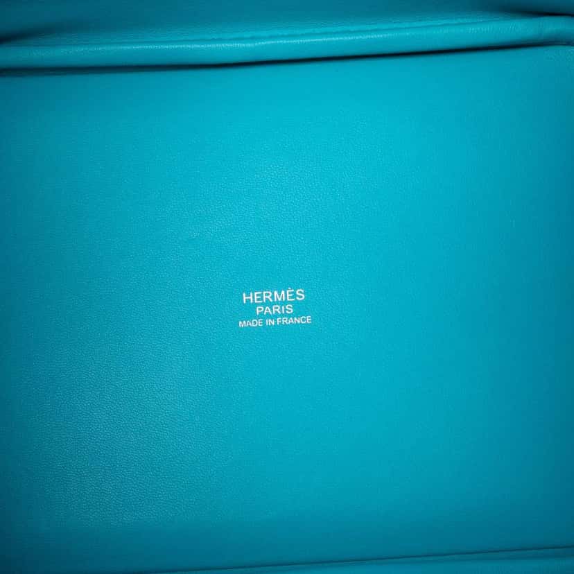 Hermès Doblis and Butler Picotin Lock 18 Blue Leather Good condition - Model View