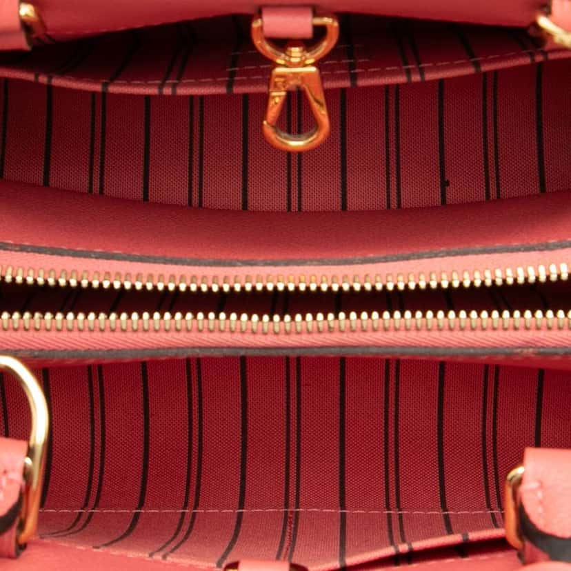 Louis Vuitton Monogram Empreinte Montaigne BB Pink Leather Very good condition - Model View