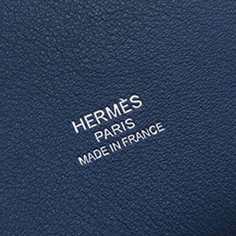 Hermès Swift Jypsiere 28 Blue Leather Good condition - Box View
