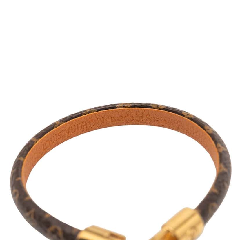 Louis Vuitton Monogram Petite Malle Keep It Bracelet Brown Good condition - Box View