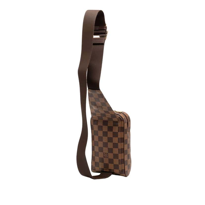 Louis Vuitton Damier Ebene Geronimos Brown Very good condition - Back View