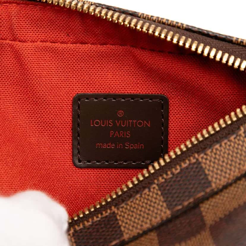 Louis Vuitton Damier Ebene Geronimos Brown Very good condition - Box View