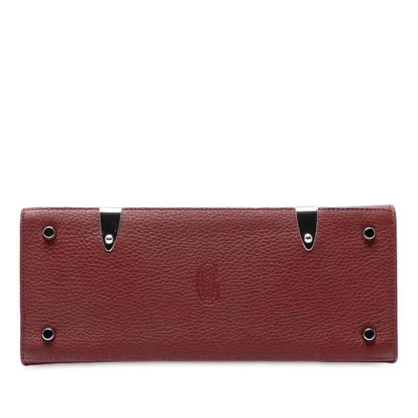 Goyard Leather Saigon Structured PM Red Leather Good condition - Inside View