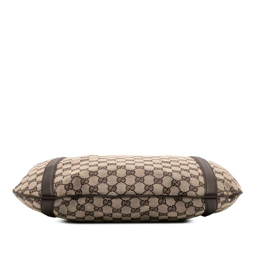 Gucci GG Canvas Satchel Brown Canvas Good condition - Inside View
