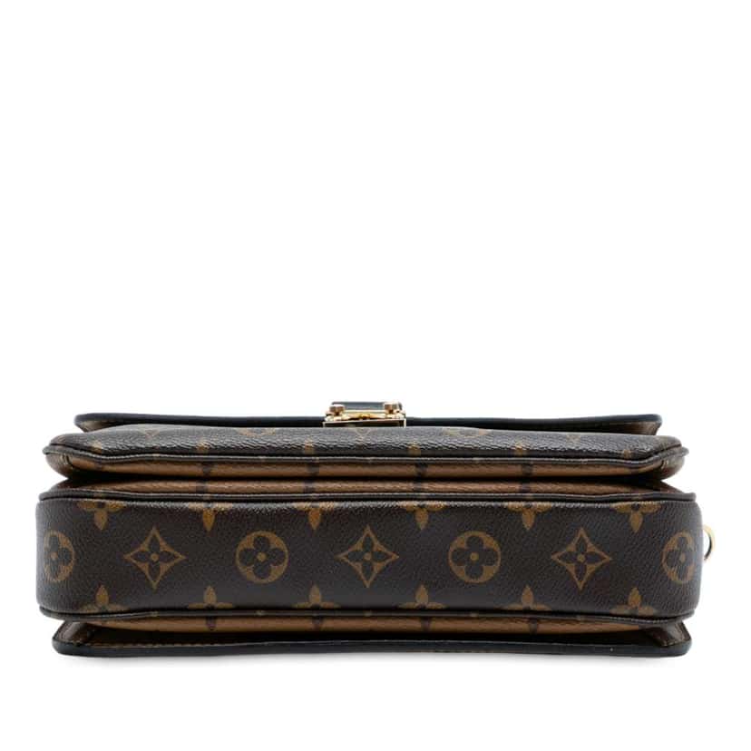Louis Vuitton Monogram Reverse Pochette Metis Brown Good condition - Inside View