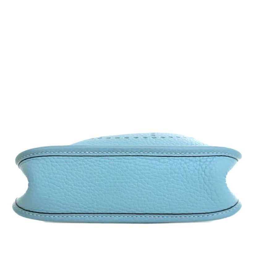 Hermès Clemence Evelyne TPM 16 Blue Leather Good condition - Box View