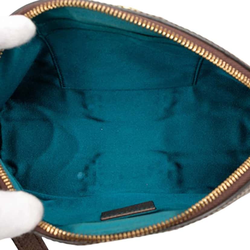 Gucci Small GG Supreme Ophidia Dome Crossbody Brown Canvas Good condition - Model View