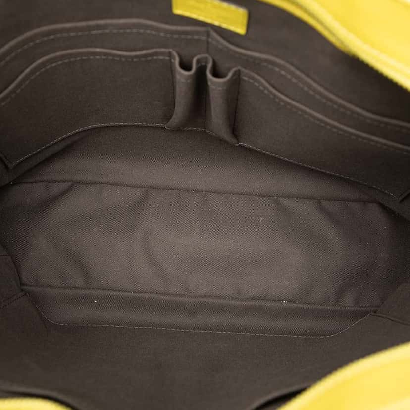Louis Vuitton Damier Infini Tadao Yellow Leather Very good condition - Model View