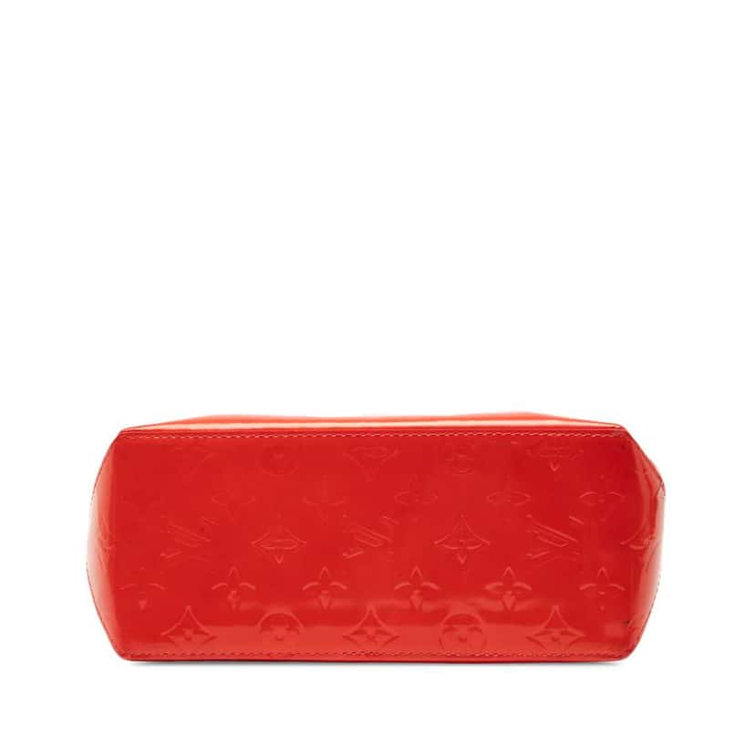 Louis Vuitton Monogram Vernis Reade PM Red Leather Good condition - Inside View
