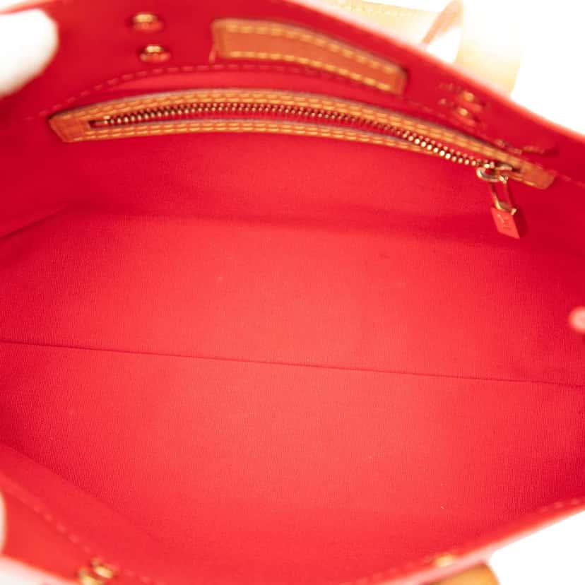 Louis Vuitton Monogram Vernis Reade PM Red Leather Good condition - Model View