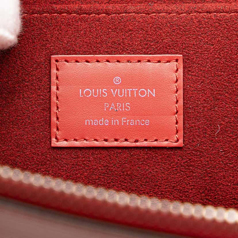 Louis Vuitton Epi Pochette Jour PM Red Leather Very good condition - Box View